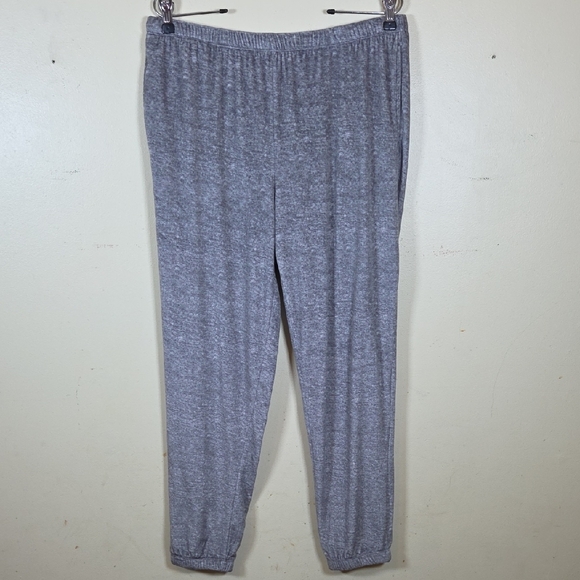 Joyspun women 2 piece Polyester Spandex lounge wear  Pant set PJ  Sz M Velour! - Picture 12 of 14